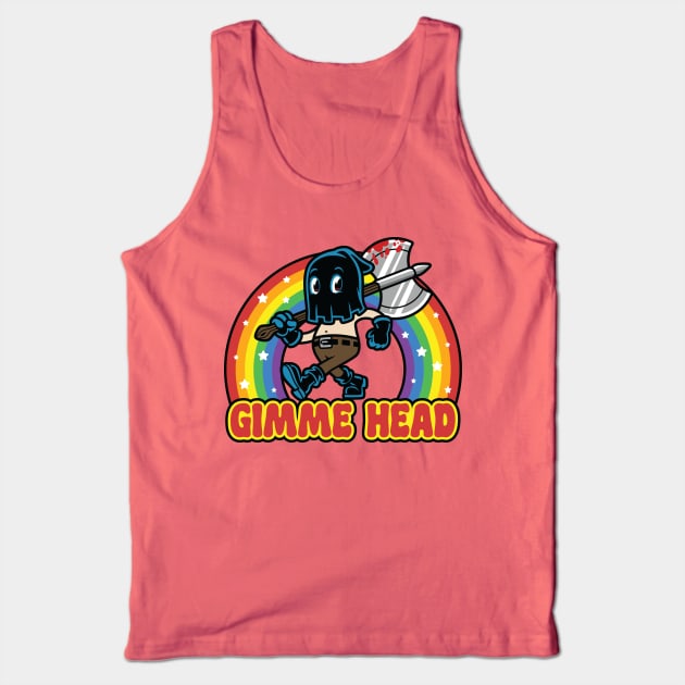 Gimme Head Tank Top by harebrained